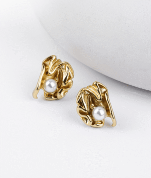 Baroque Pearl Studs