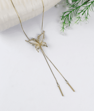 Blissling Crystal Wings Necklace